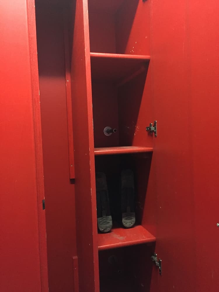 Equipment storage