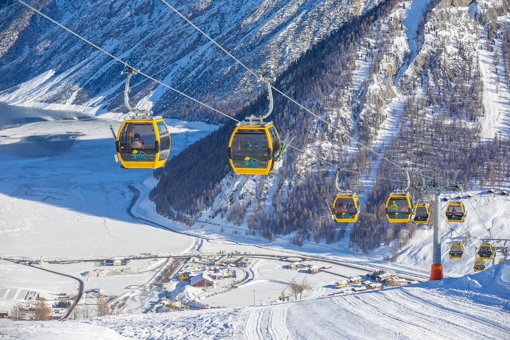 Skiing