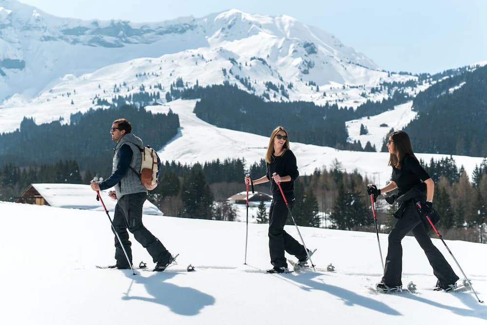 Snowshoeing