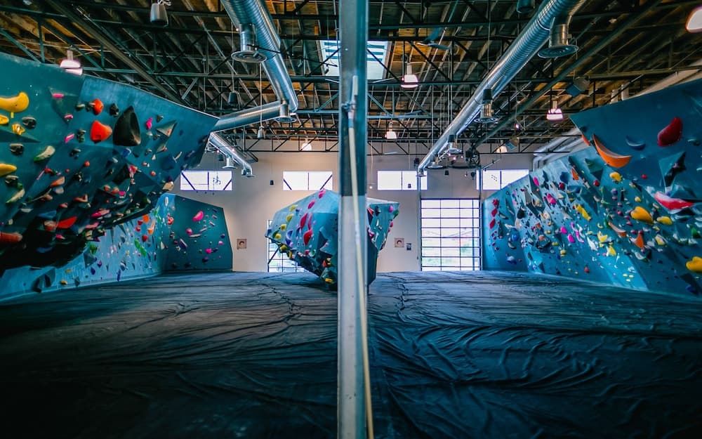 Rock climbing wall - indoor