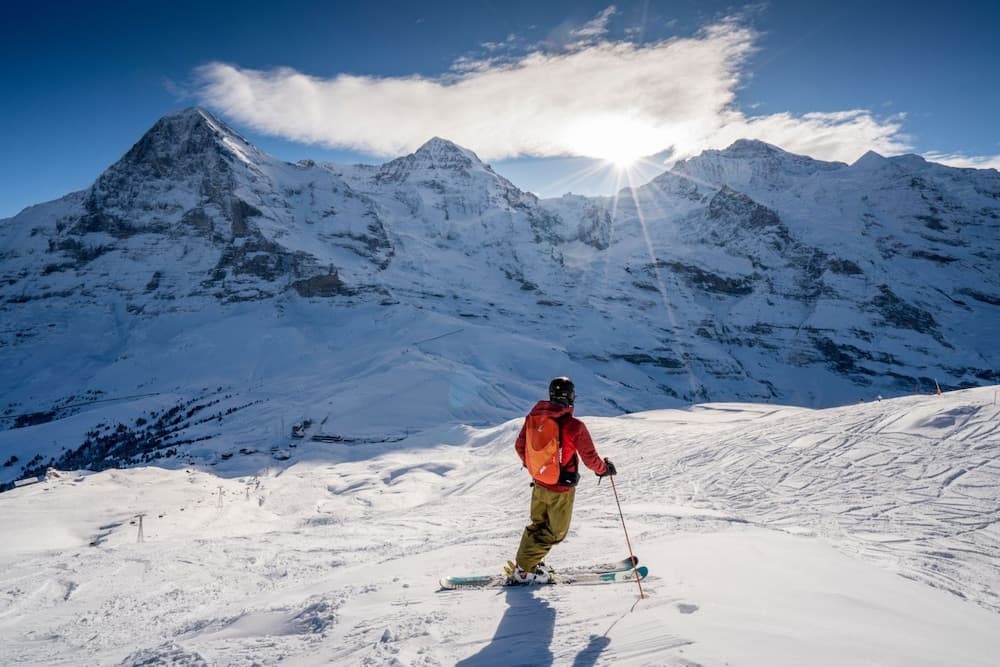 Skiing