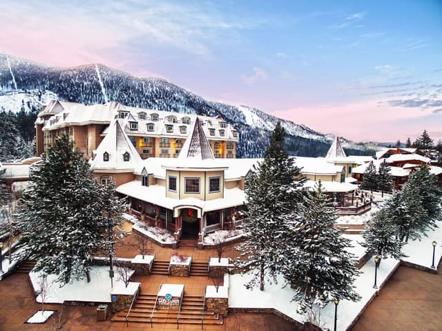 Lobby of Lake Tahoe Resort Hotel