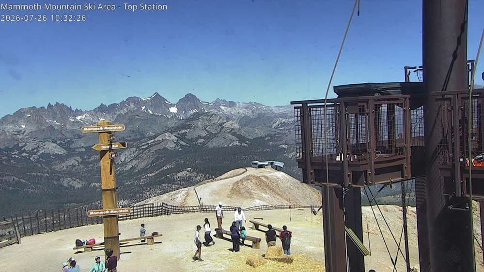 Mammoth Mountain - Top of Sierra Webcam