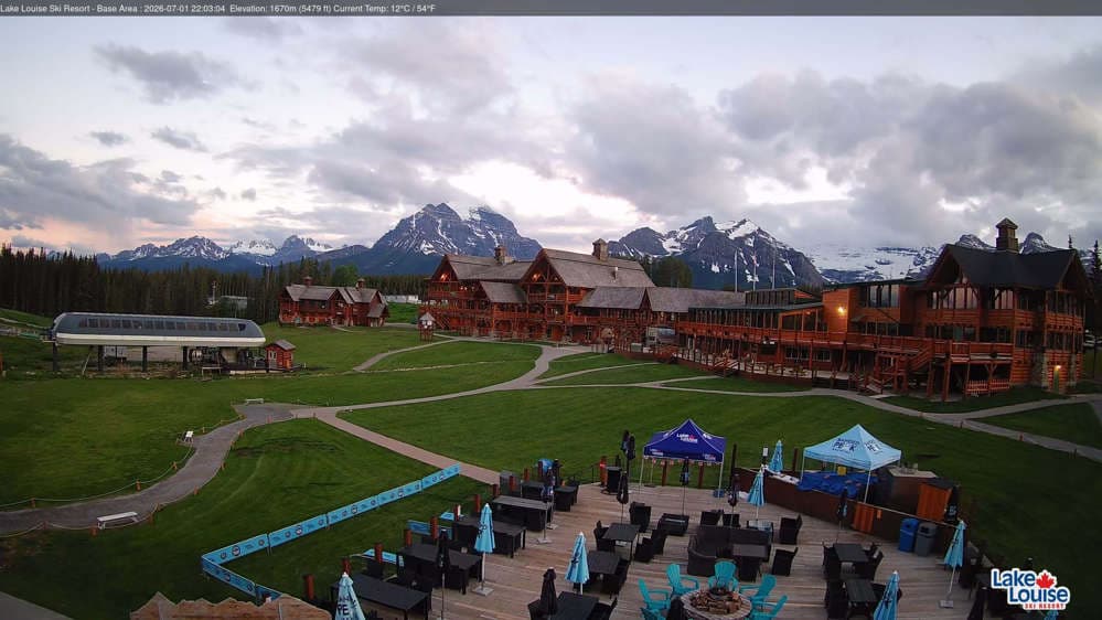 Lake Louise Mountain Kokanee Cabin Cam