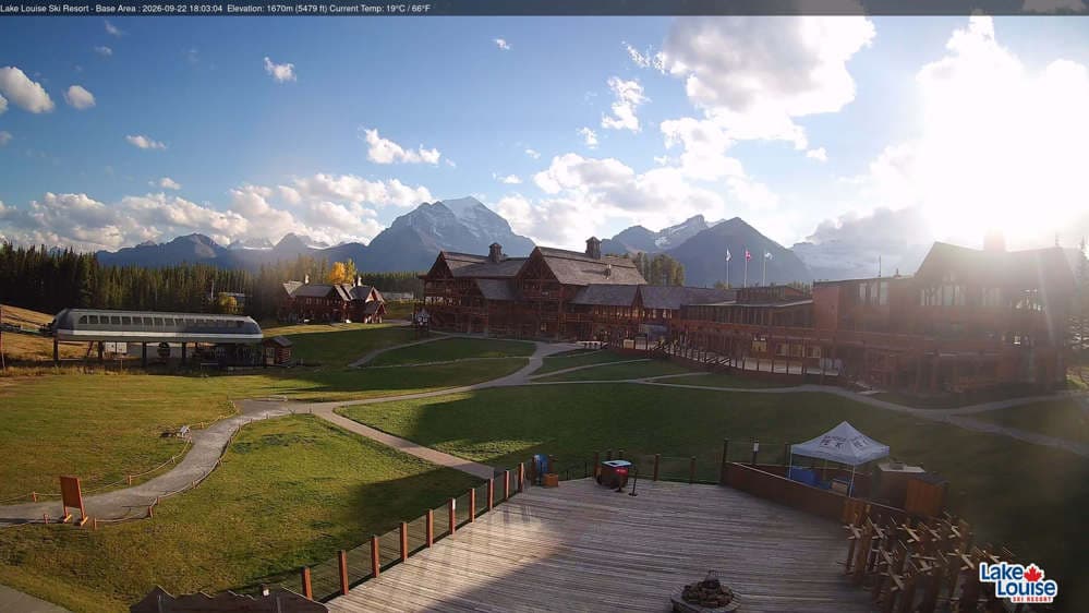Lake Louise Mountain Kokanee Cabin Cam