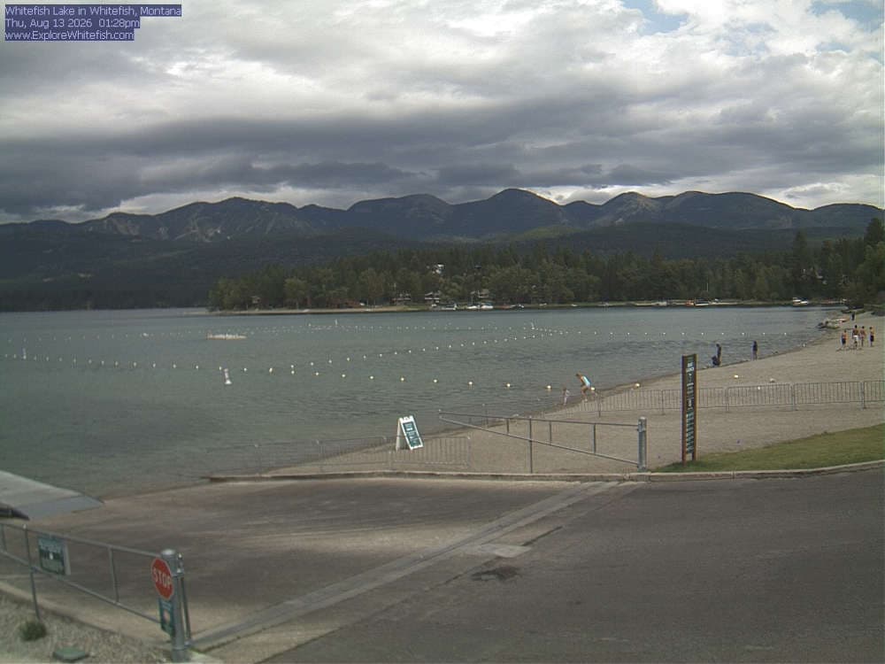 Whitefish - Whitefish Lake webcam
