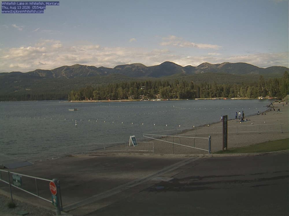 Whitefish - Whitefish Lake webcam