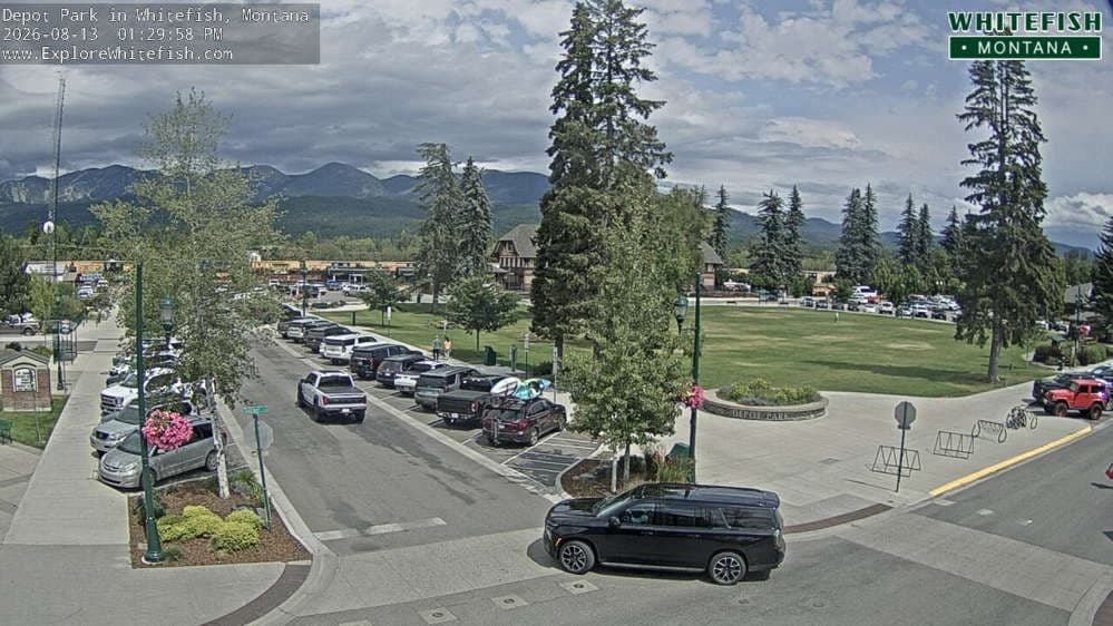 Whitefish - Whitefish Depot Park Webcam