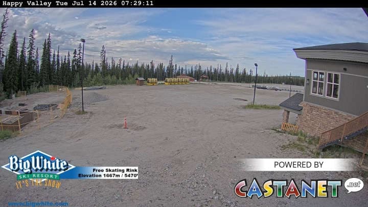 Big White Ski Resort Happy Valley Cam