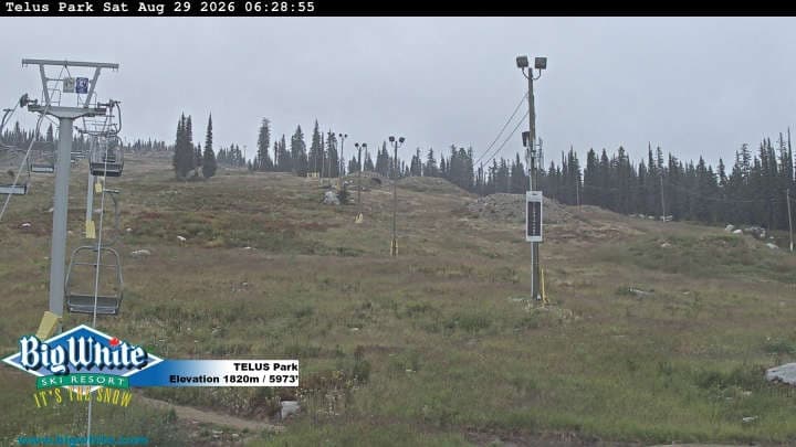 Big White Ski Resort TELUS Park Cam