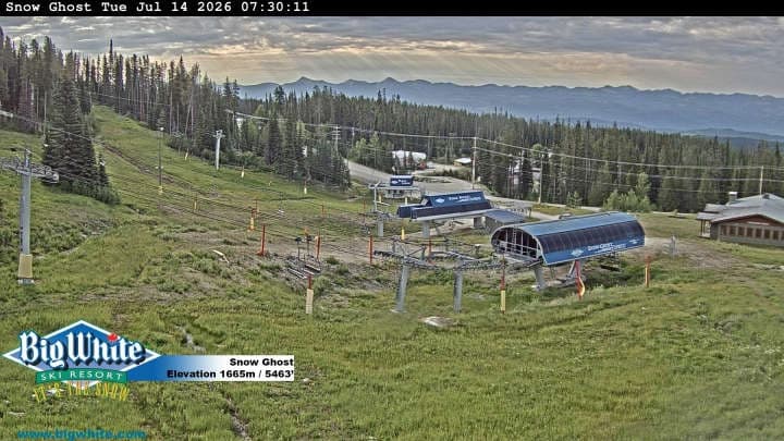 Big White Ski Resort Snow Ghost Cam