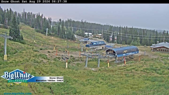 Big White Ski Resort Snow Ghost Cam
