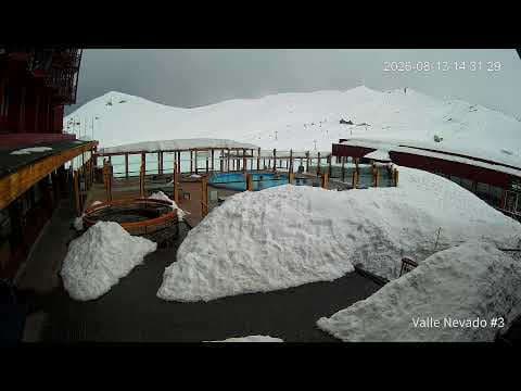 Valle Nevado - Vista Piscina