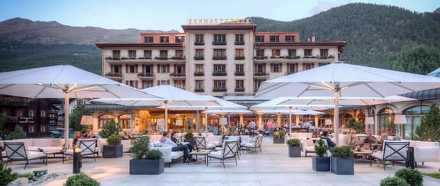Lobby of Grand Hotel Zermatterhof