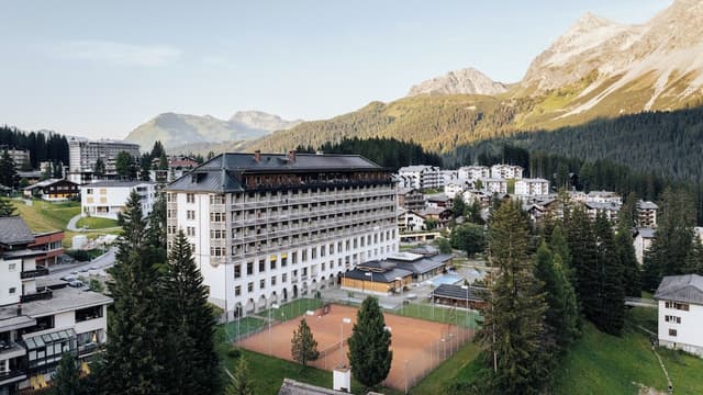 Lobby of Hotel Altein Arosa, a Faern Collection Resort